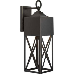 1 Light Antique Bronze Outdoor Birkdale Wall Light Fixture 1