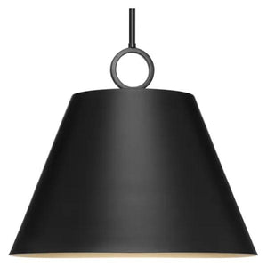 3 Light Matte Black Metal Dome Dimmable Pendant Light Fixture 1