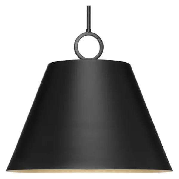 3 Light Matte Black Metal Dome Dimmable Pendant Light Fixture 1