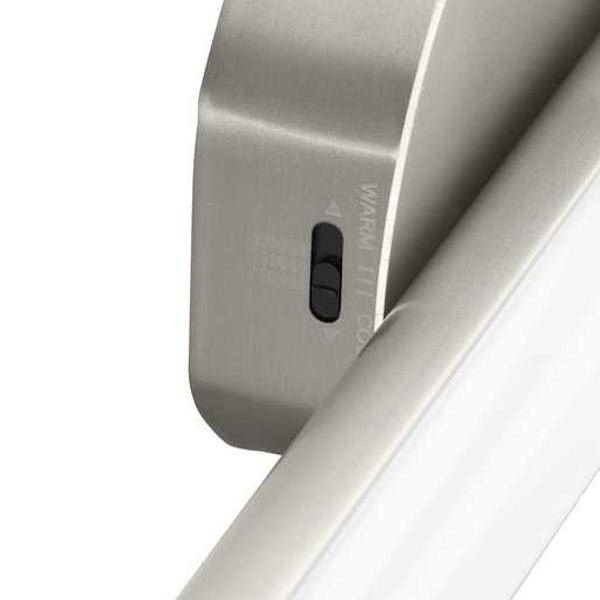 32" 22 watt 120 volt CCT Selectable Brushed Nickel Dimmable 4