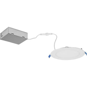 6" 12 watt CCT Selectable White Trim Canless Dimmable LED Downlight 4