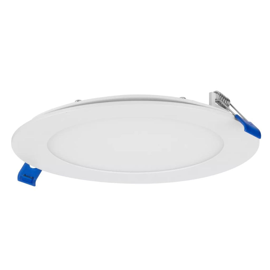 6" 12 watt CCT Selectable White Trim Canless Dimmable LED Downlight 1