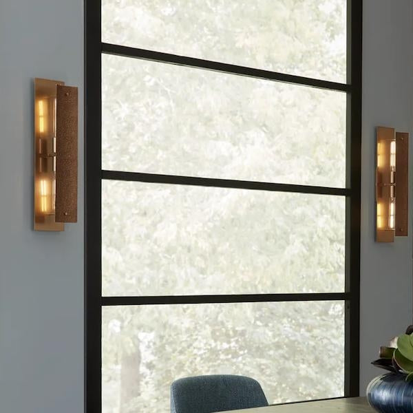 2 Light Soft Gold Foundry Gold Accent Light Fixture 4