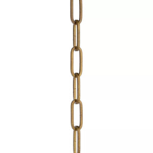 4' Gold Ombre Finish Square Profile Fixture Accessory Chain 1