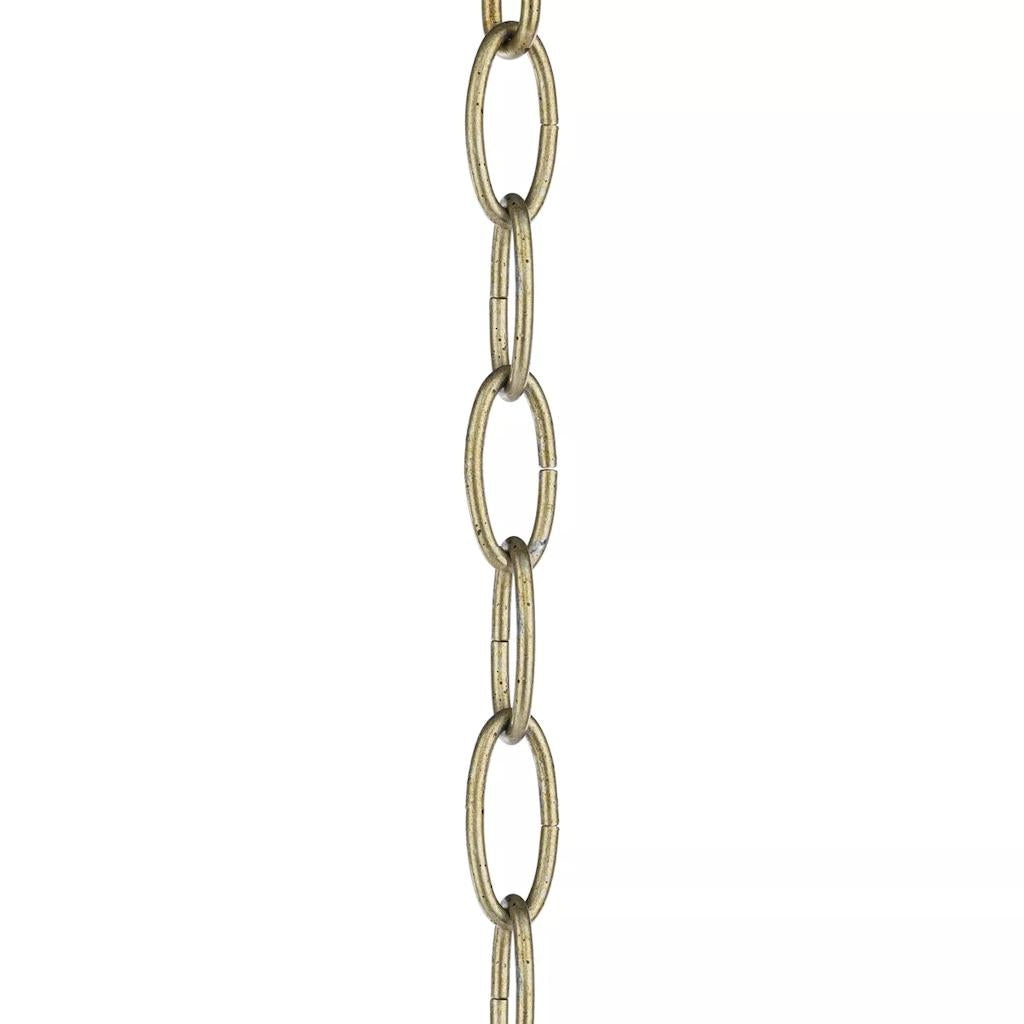 4' Gilded Sliver Fixture Accessory Chain 1