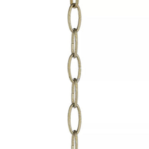 4' Gilded Sliver Fixture Accessory Chain 1