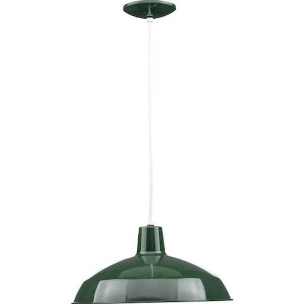 1 Light Dark Green Dimmable Pendant Light Fixture 2
