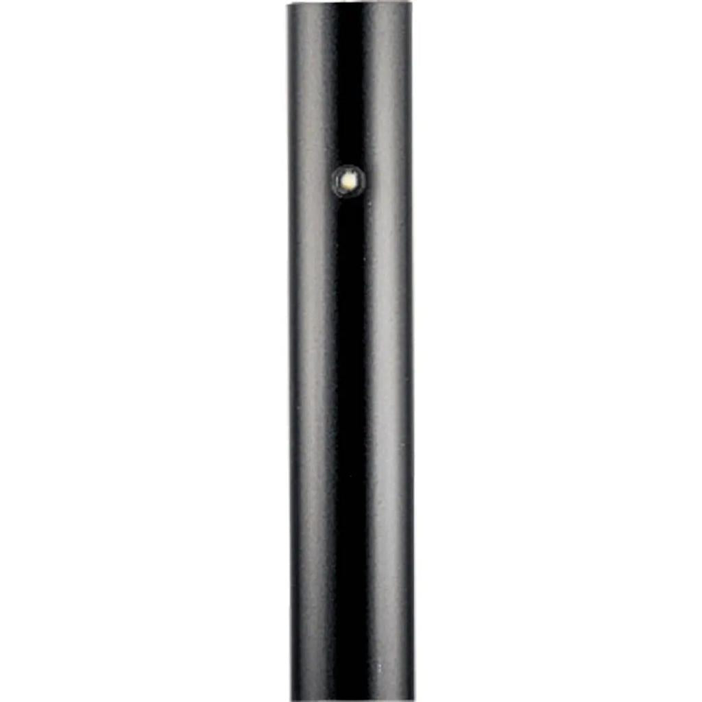 7' Aluminum Black Photocell Outdoor Post 1