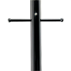 7' Aluminum Black Ladder Rest Outdoor Post 1
