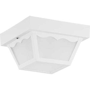 1 Light White with White Acrylic Diffuser Wall Light Fixture 1