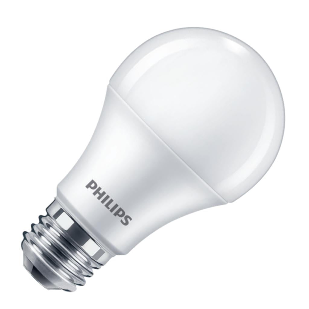 10 watt 120 volt A19 Medium Screw Base 5000K Daylight White Frosted Non-Dimmable LED 1