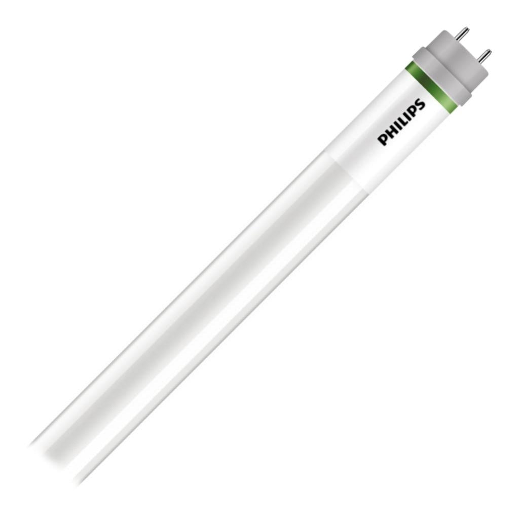 48" 9.5 watt 120/277 volt T8 Medium Bi-Pin Base 3500K MasterClass MainsFit Frosted Glass Dimmable LED 1