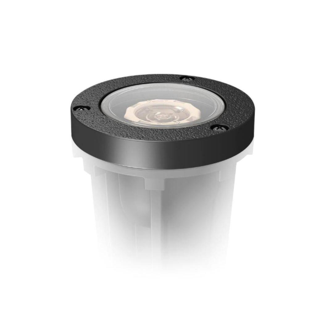 2 watt 12 volt 3000K Natural White FlexScape LED Inground Light 1