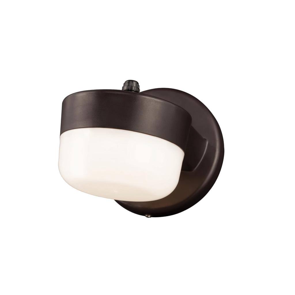 12 watt 120 volt 3000K Natural White Bronze Wall Mount LED Area Light 1