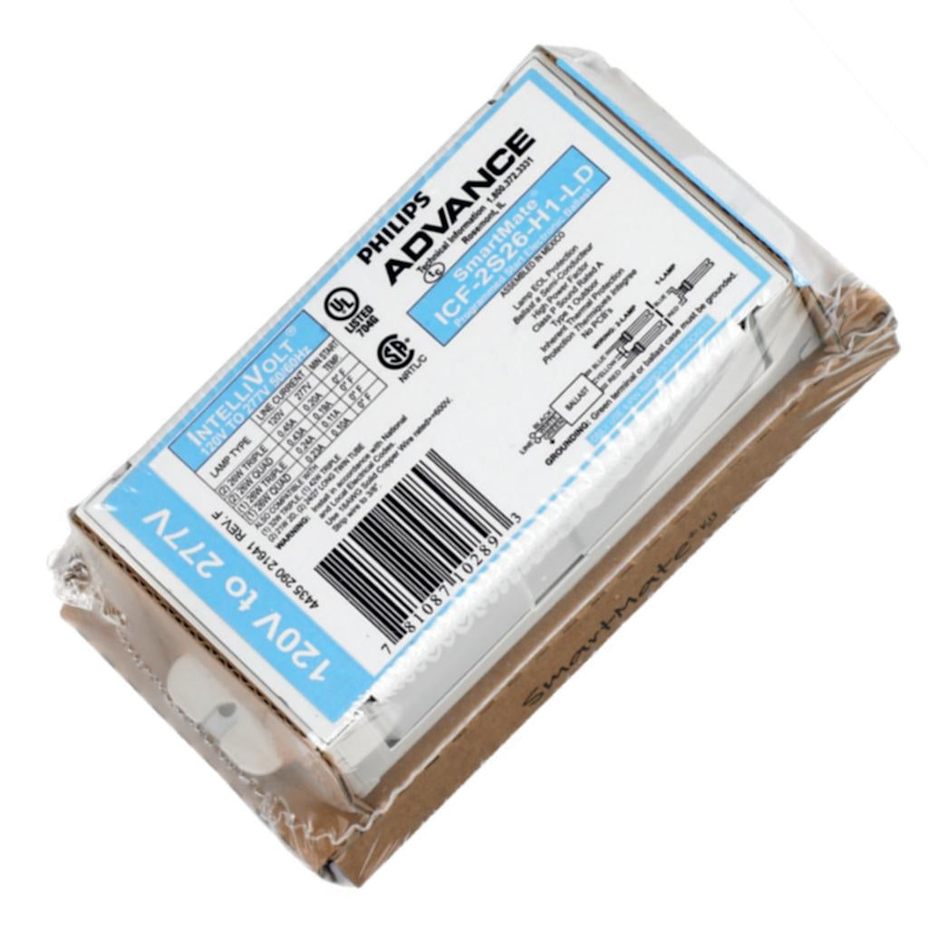 1-2 Lamp 18 watt 120/277 volt CFL Ballast 1