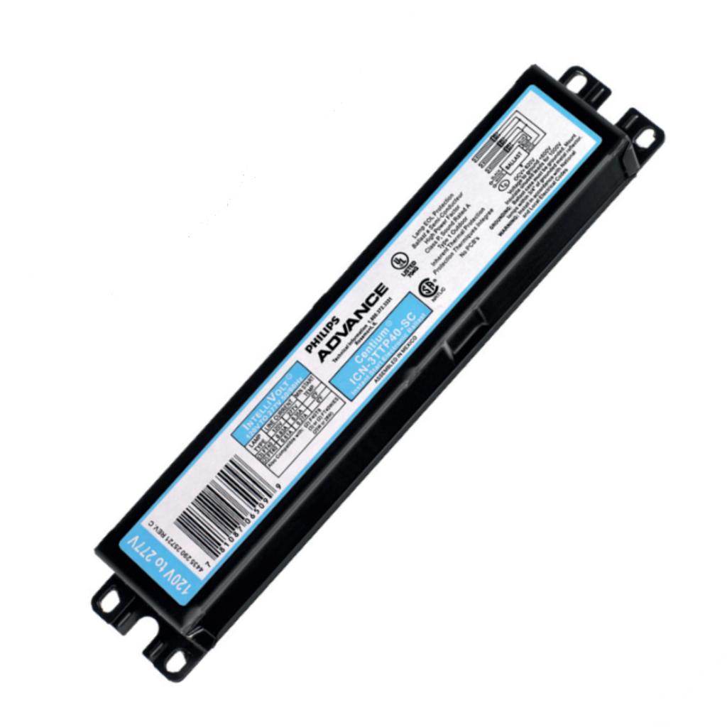 3 Lamp 40 watt 120/277 volt Compact Fluorescent Ballast 1