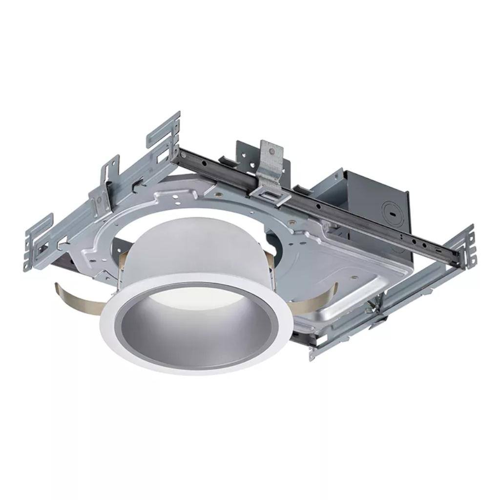 6" 120/277 volt 3500K Neutral White Round LED Downlight 1