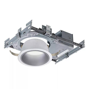 6" 120/277 volt 3500K Neutral White Round LED Downlight 1
