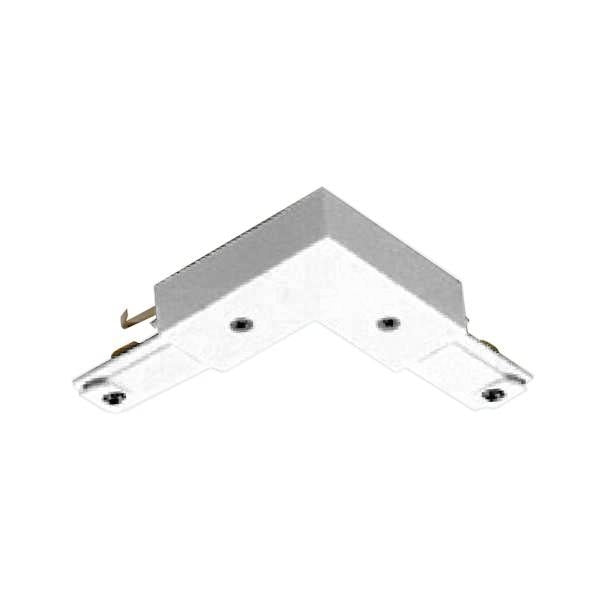 Basic Track White "L" Connector 1