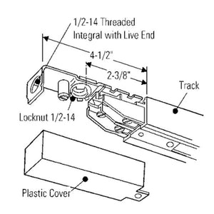 Lytespan Advent Track Matte White Live End 1