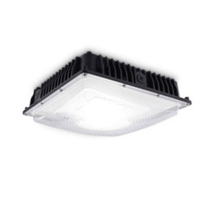 Selectable watt 120/347 volt CCT Selectable Bronze LED Canopy Light Fixture 1