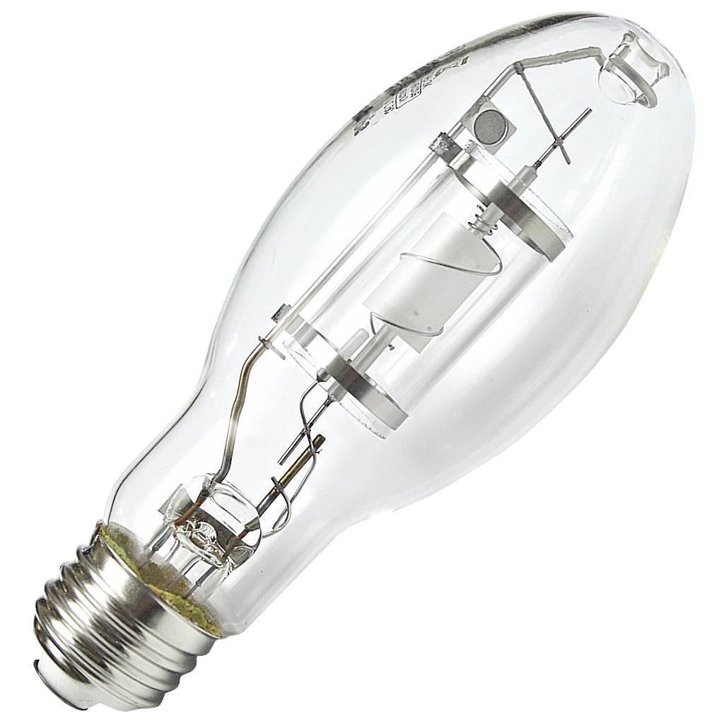150 watt 95 volt ED17P Medium Screw Base 3000K Natural White Clear Metal Halide 1