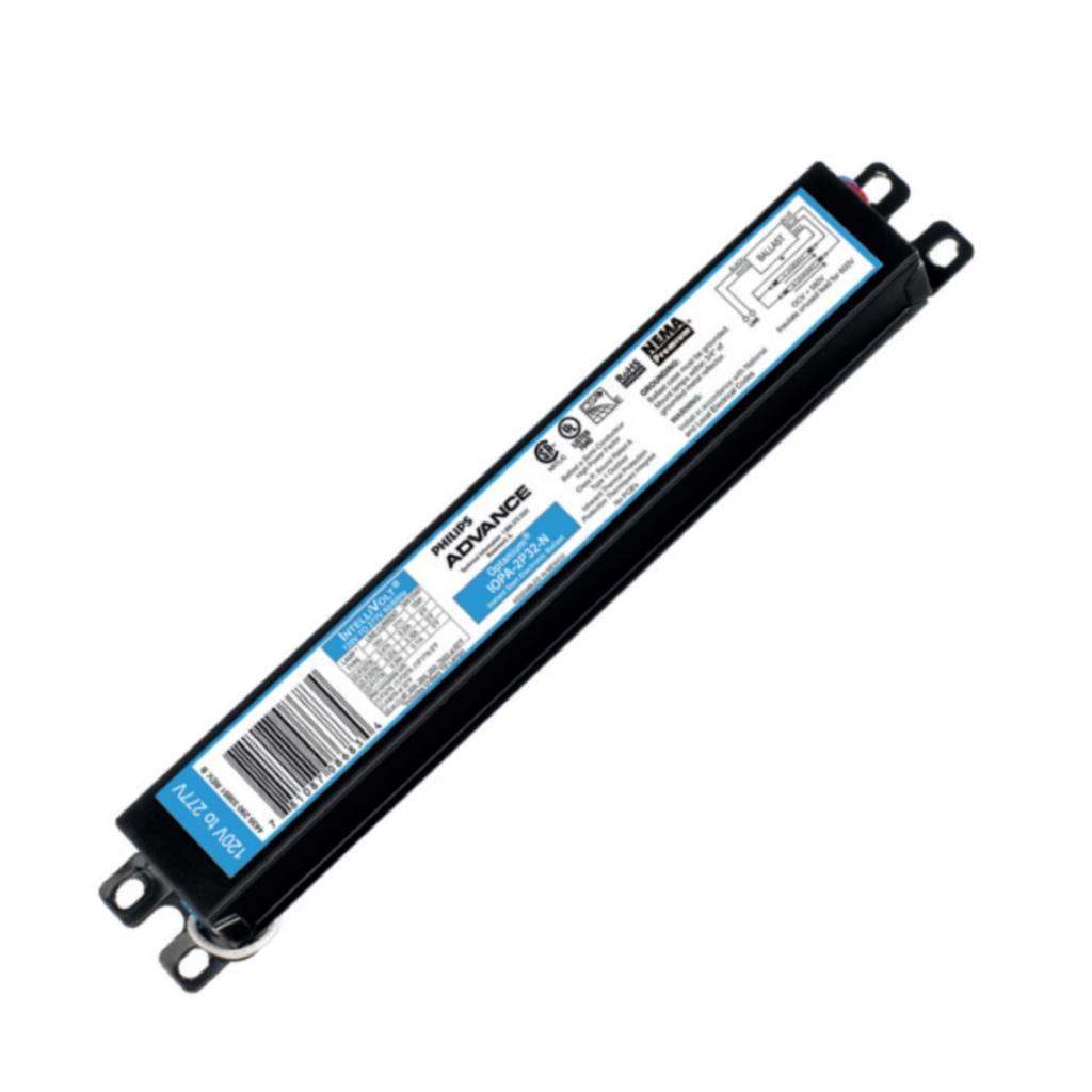 2 Lamp 32 watt 120/277 volt T8 Programmed Start Fluorescent Ballast 1