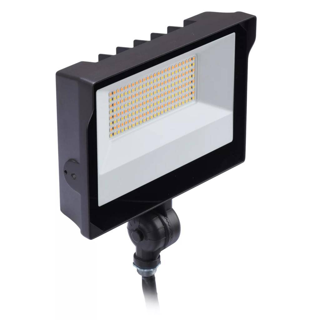 Selectable watt 120/347 volt CCT Selectable Knucle Mount LED Flood Light 1