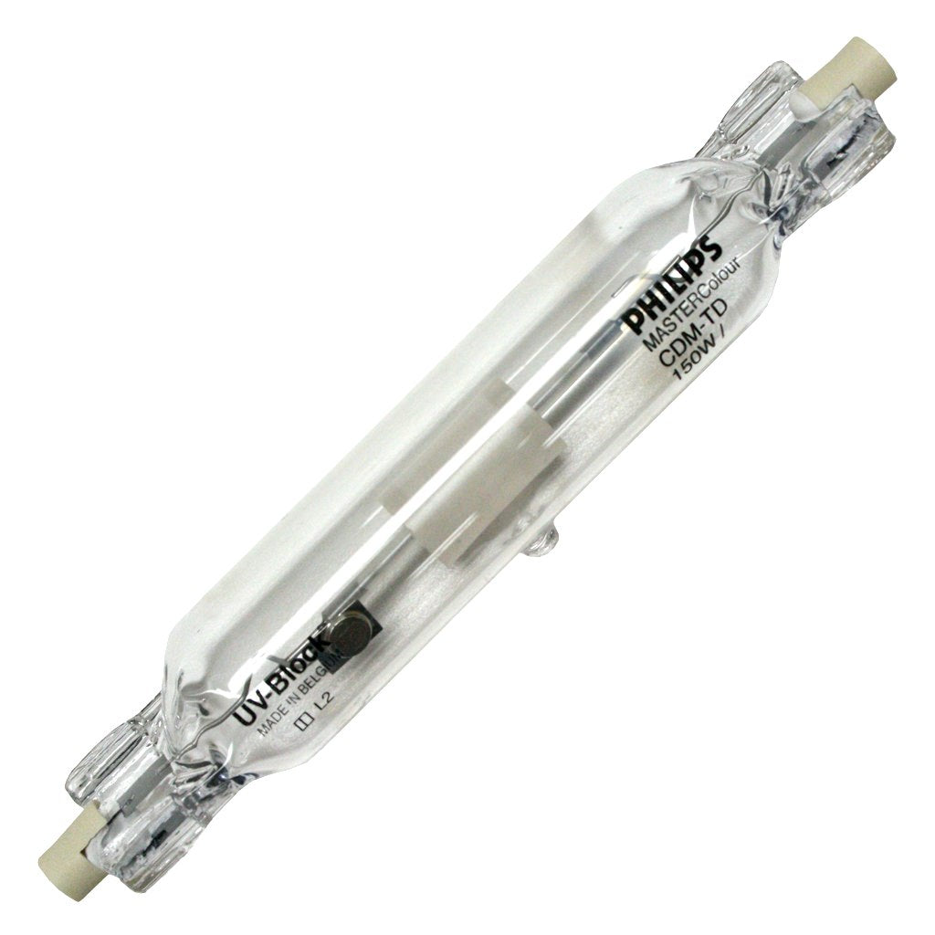 150 watt T7 Recessed Single Contact Base Clear Metal Halide 1