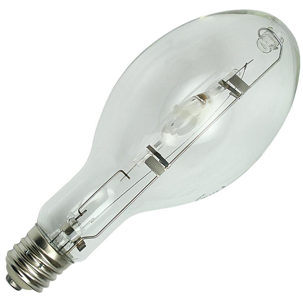 400 watt  ED37 Mogul Screw Base 4300K Cool White Clear Metal Halide 1