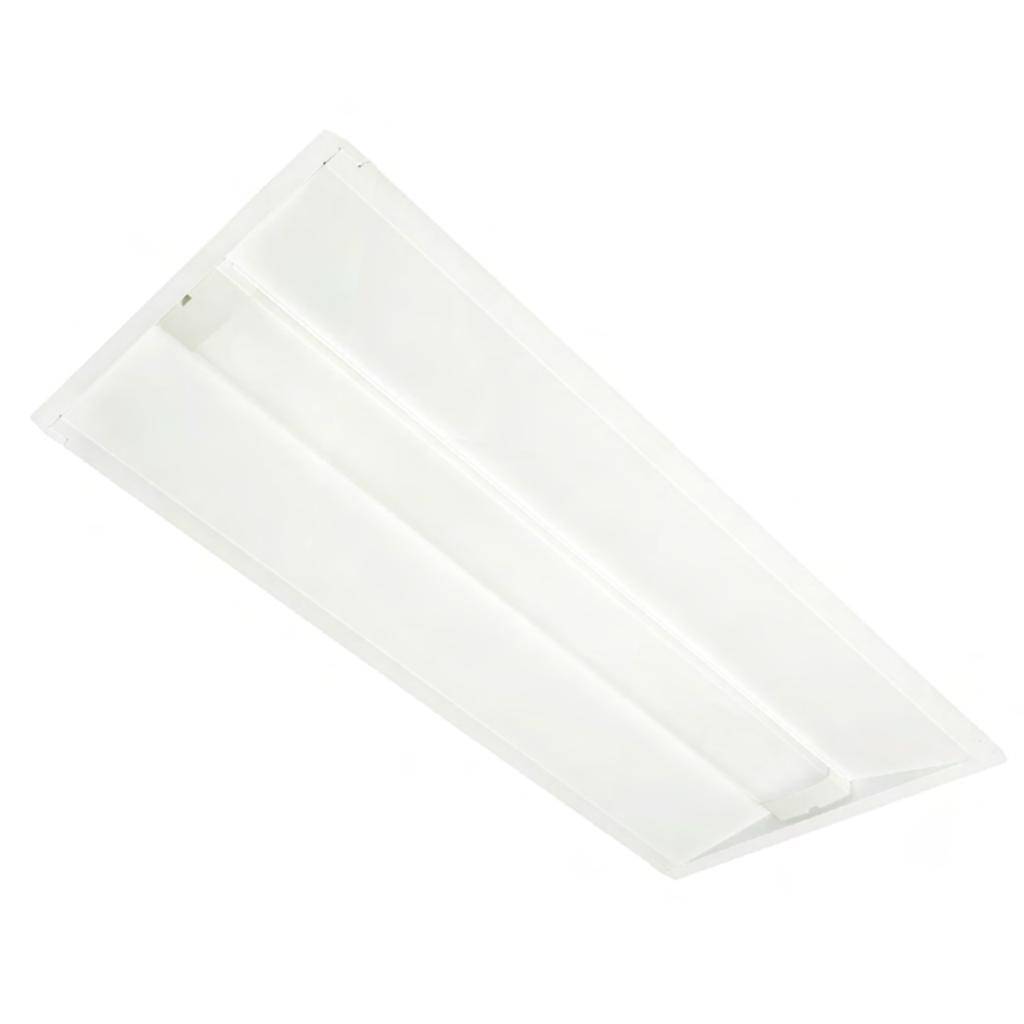 2' x 4' 34 watt 120/277 volt 4000K Cool White Air Return Dimmable LED Troffer 1