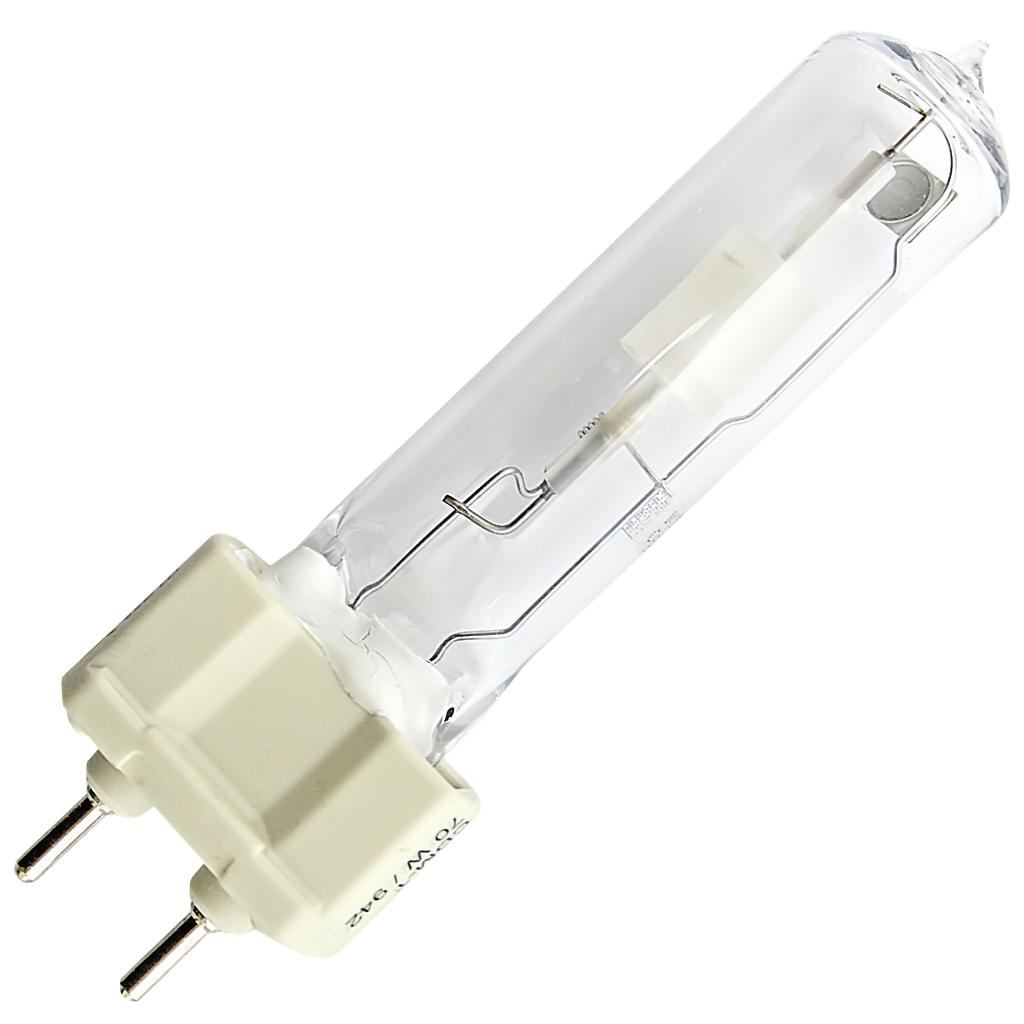 70 watt T6 Bi-Pin Base 4200K Cool White Clear Metal Halide 1
