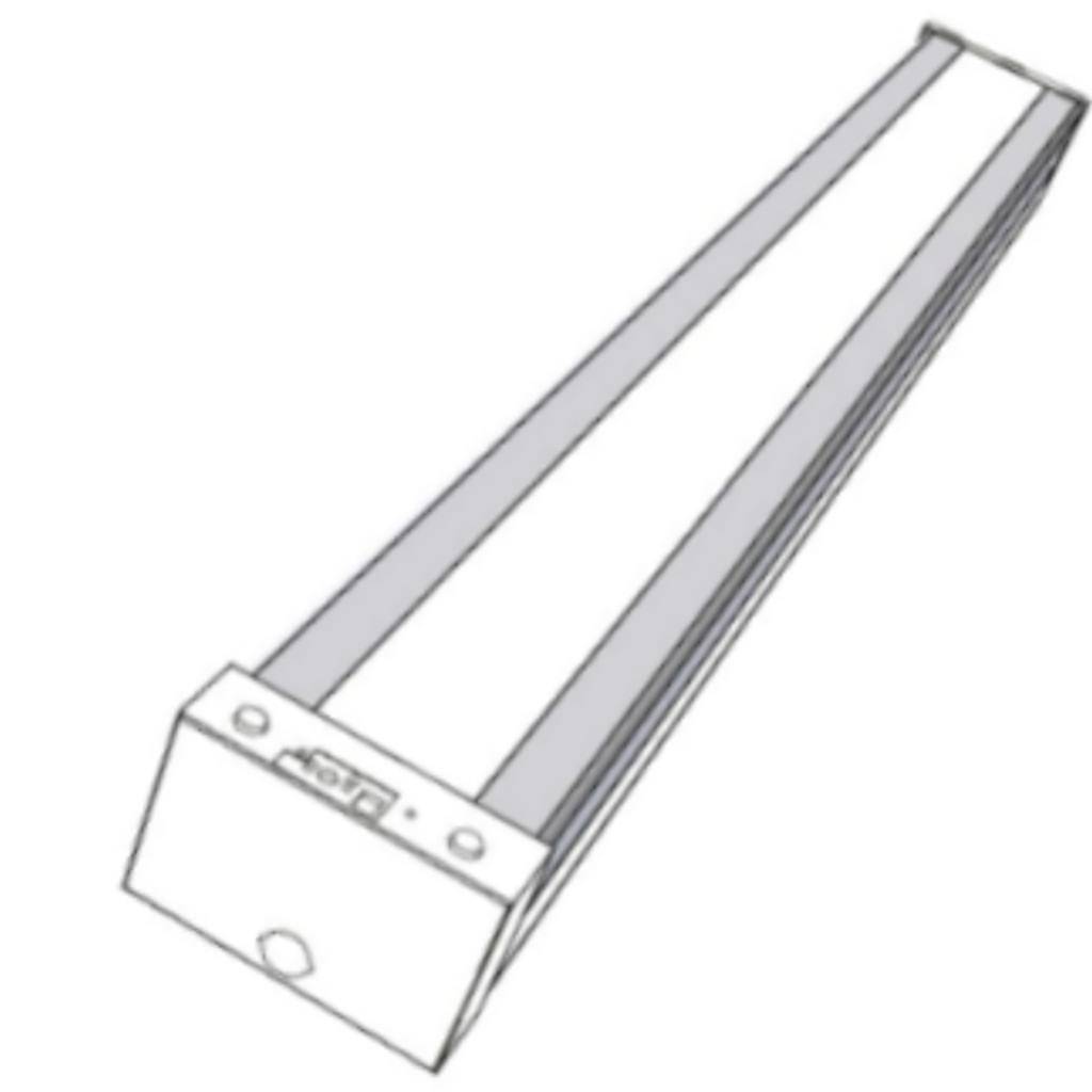 48" 120/277 volt 3500K Neutral White Dimmable LED Wall Mount 1