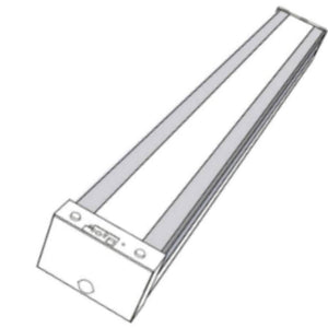 48" 120/277 volt 3500K Neutral White Dimmable LED Wall Mount 1