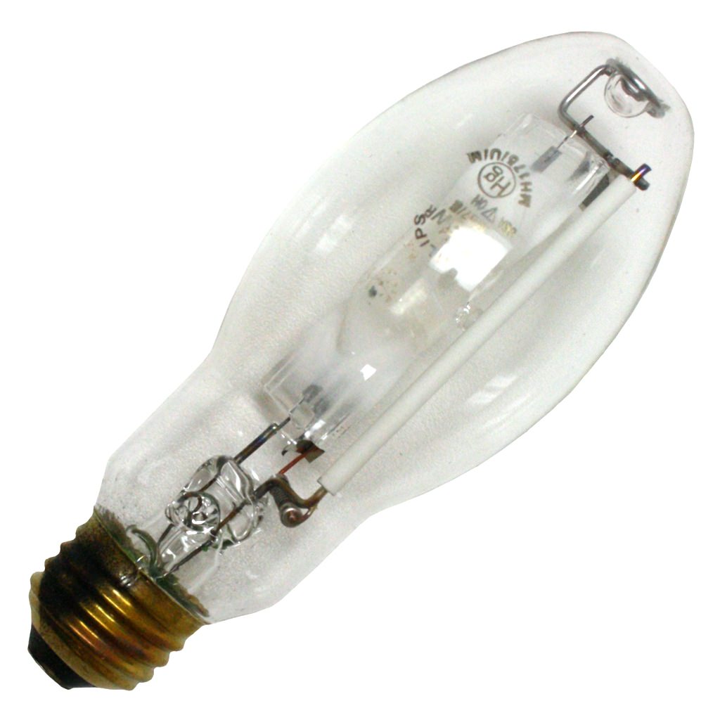 175 watt BD17 Medium Screw Base 4000K Cool White Clear Metal Halide 1