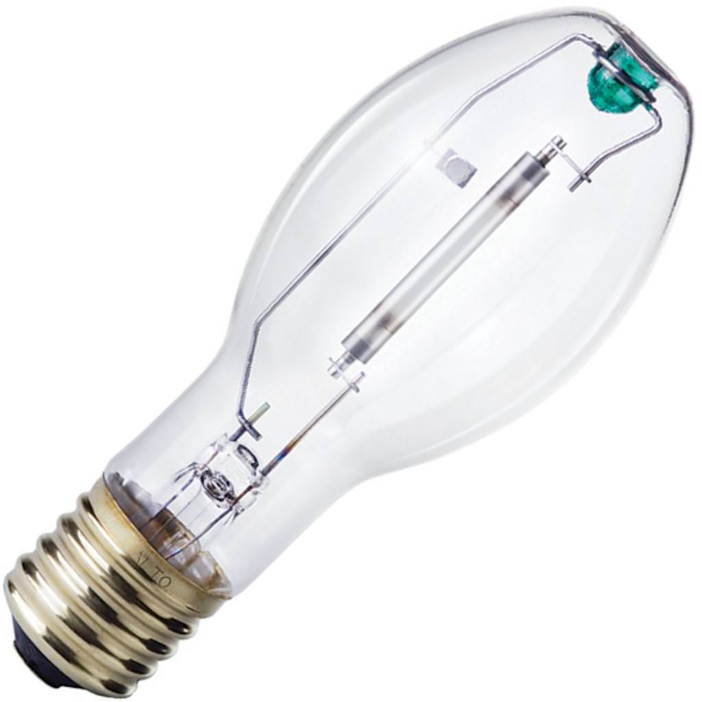 150 watt 55 volt ED23.5 Mogul Screw Base 2100K Warm White Sodium 1