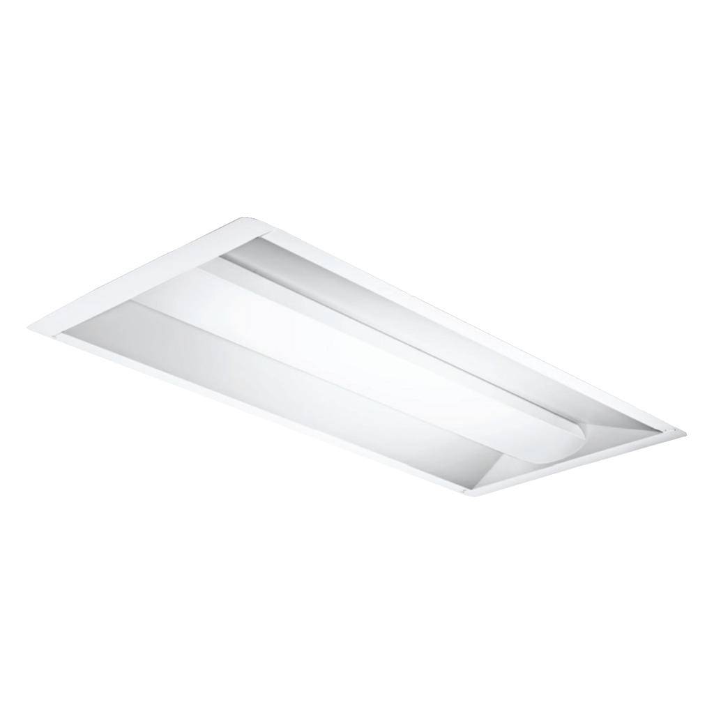 2' x 4' 34 watt 120 volt 3500K Neutral White Dimming LED Troffer Fixture 1
