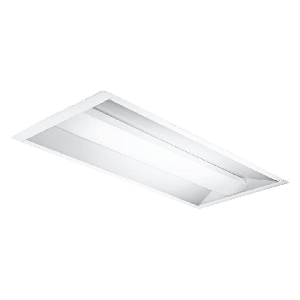 2' x 4' 22 watt 120/277 volt 3500K Natural White Sensor Ready LED Troffer Fixture 1