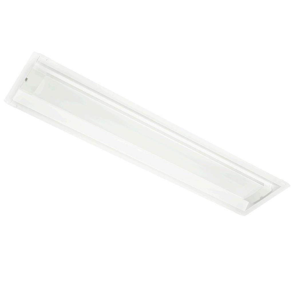 1' x 4' 25 watt 120/277 volt 3500K Neutral White Interact Pro LED Troffer Fixture 1