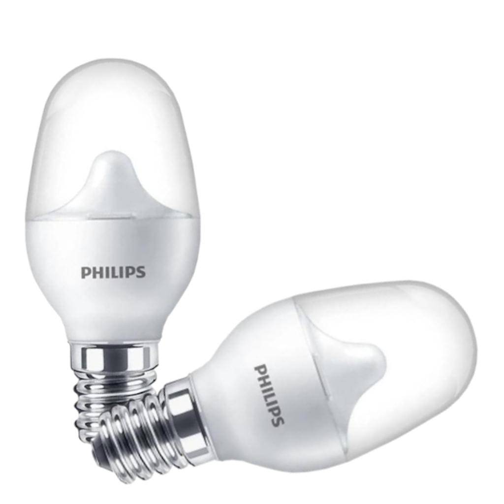 0.5 watt 120 volt C7 Candelabra Screw Base Warm White Non-Dimmable LED (2 Pack) 1