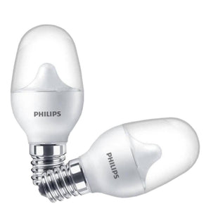 0.5 watt 120 volt C7 Candelabra Screw Base Warm White Non-Dimmable LED (2 Pack) 1