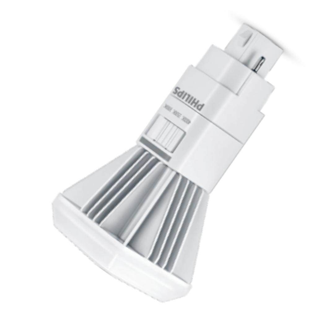 11 watt 120/277 volt PL 2/4-Pin Base CCT Selectable Non-Dimmable LED 1