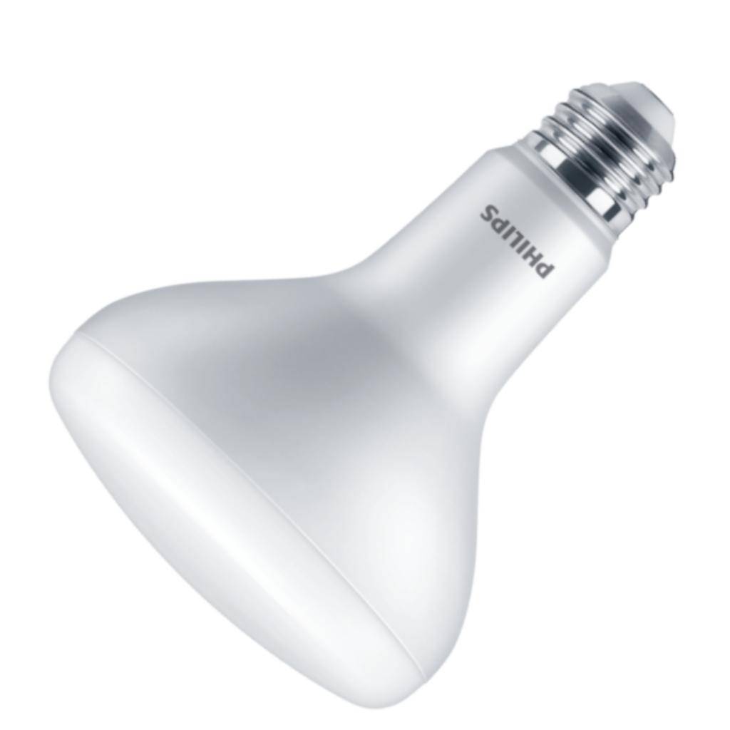 8.8 watt 120 volt BR30 Medium Screw Base 3000K Natural White LED Light Bulb 1