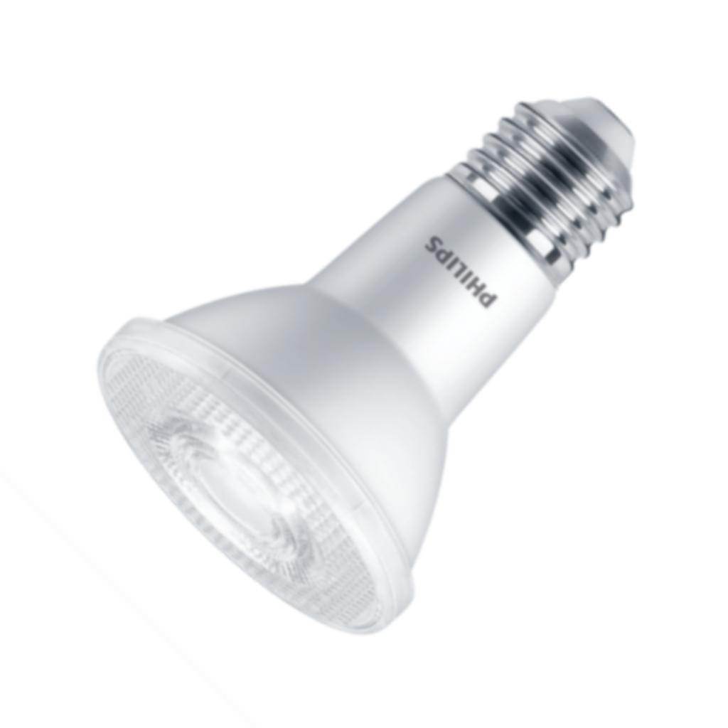 5.5 watt 120 volt PAR20 Medium Screw Base LED 3000K Natural White Light Bulb 1