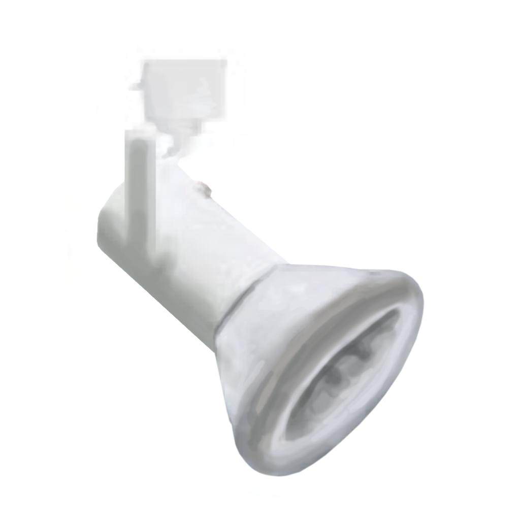 Matte White Mini Universal Lightolier Signify Basic & Advent Track Head Lighting Accessory 1
