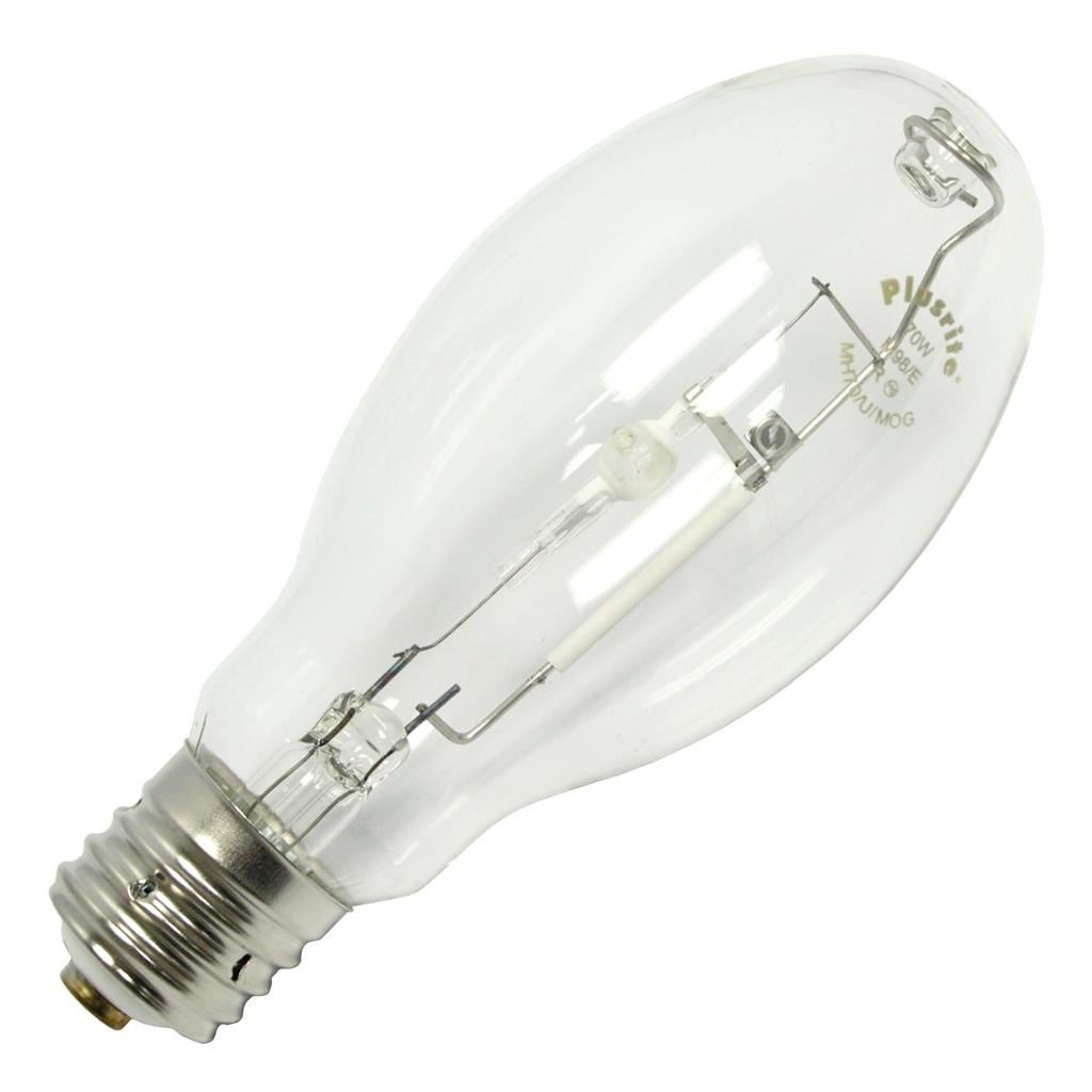 70 watt ED28 Mogul Screw Base 4200K Cool White Clear Metal Halide 1