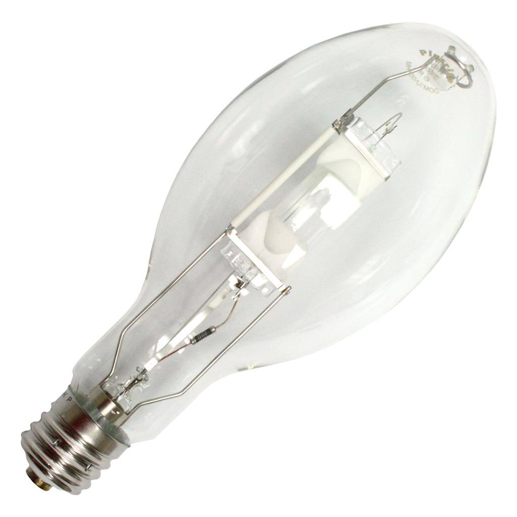 400 watt ED37 Mogul Screw Base 4200K Cool White Clear Metal Halide 1
