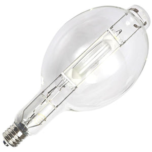 1000 watt BT56 Mogul Screw Base 4200K Cool White Clear Metal Halide 1