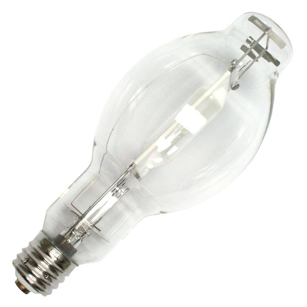 750 watt BT37 Mogul Screw Base 4000K Cool White Clear Metal Halide 1