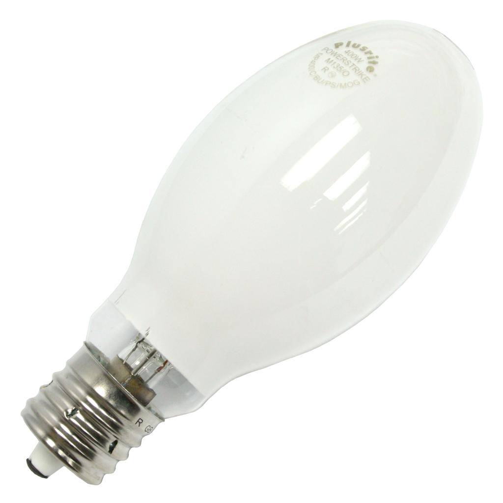400 watt ED28 Mogul Screw Base 3900K Natural White Coated Metal Halide 1